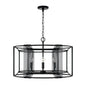 Capital Lighting - 346041MB - Four Light Pendant - Lennon - Matte Black