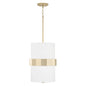 Capital Lighting - 346221SF - Two Light Pendant - Sutton - Soft Gold