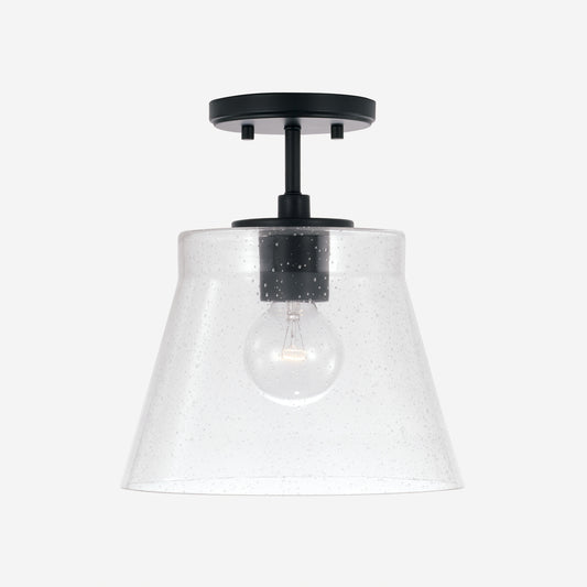 Capital Lighting - 346912MB - One Light Pendant - Baker - Matte Black