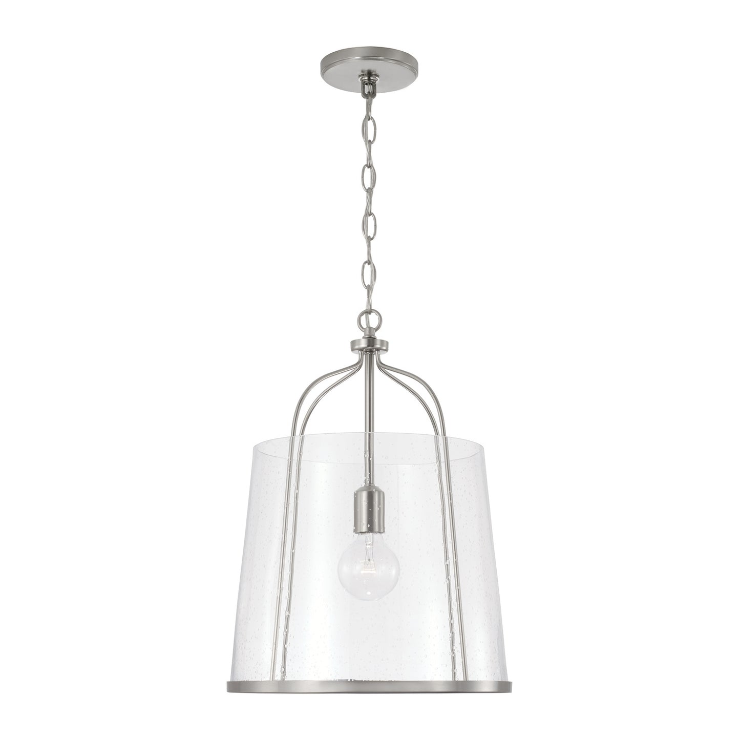 Capital Lighting - 347011BN - One Light Pendant - Madison - Brushed Nickel