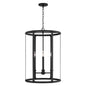 Capital Lighting - 544941BI - Four Light Foyer Pendant - Brennen - Black Iron