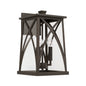 Capital Lighting - 946531OZ - Three Light Outdoor Wall Lantern - Marshall - Oiled Bronze