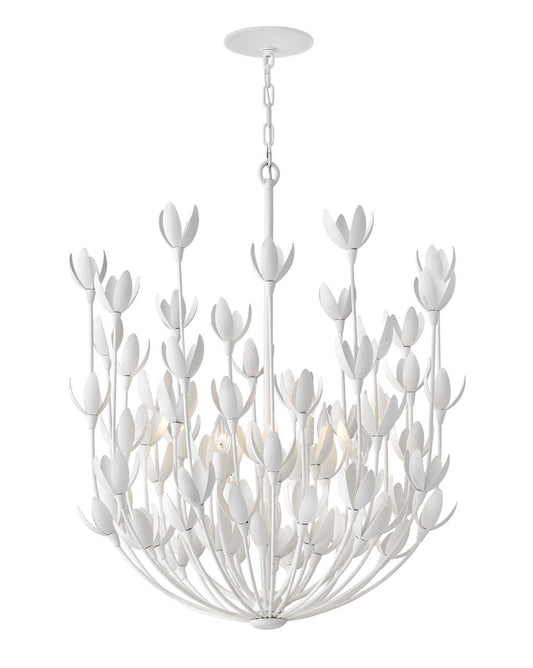 Hinkley - 30016TXP - LED Chandelier - Flora - Textured Plaster