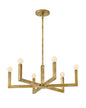 Hinkley - 45046HB - LED Chandelier - Ezra - Heritage Brass