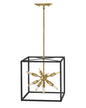 Hinkley - 46317BLK - LED Pendant - Aros - Black