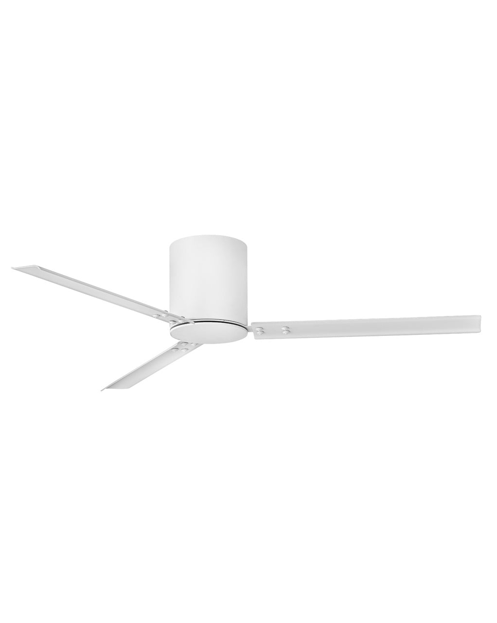 Hinkley - 901058FMW-NDD - 58"Ceiling Fan - Indy Flush - Matte White