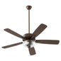 Quorum - 4525-2286 - 52"Ceiling Fan - Ovation - Oiled Bronze