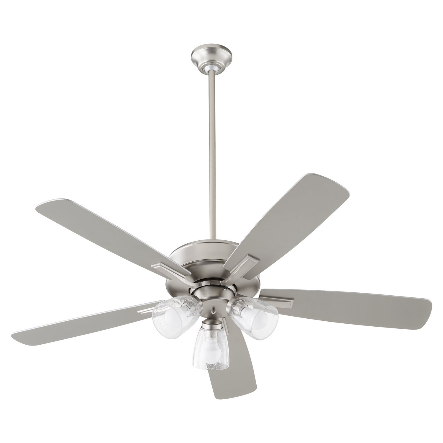 Quorum - 4525-2365 - 52"Ceiling Fan - Ovation - Satin Nickel