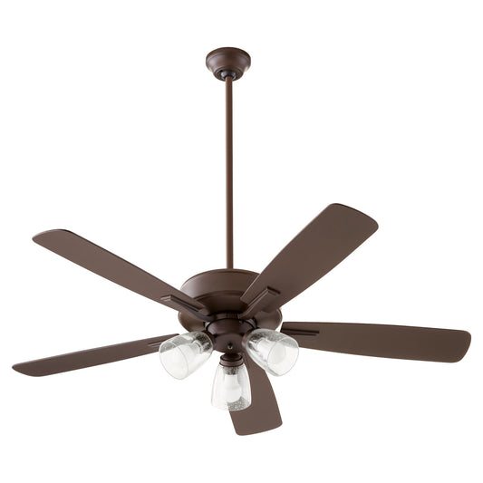 Quorum - 4525-2386 - 52"Ceiling Fan - Ovation - Oiled Bronze