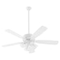 Quorum - 4525-2408 - 52"Ceiling Fan - Ovation - Studio White