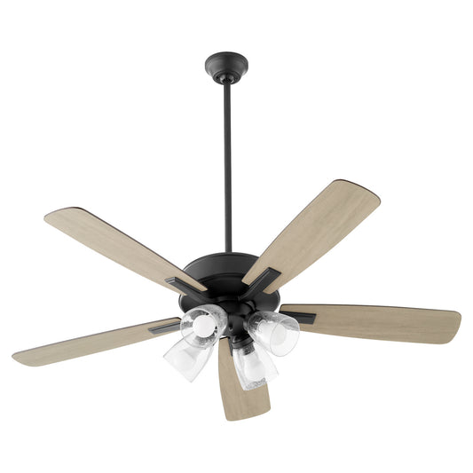 Quorum - 4525-2459 - 52"Ceiling Fan - Ovation - Matte Black