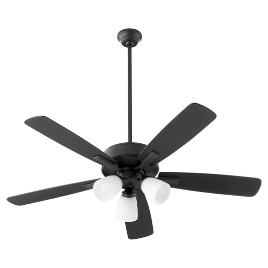 Quorum - 4525-359 - 52"Ceiling Fan - Ovation - Matte Black