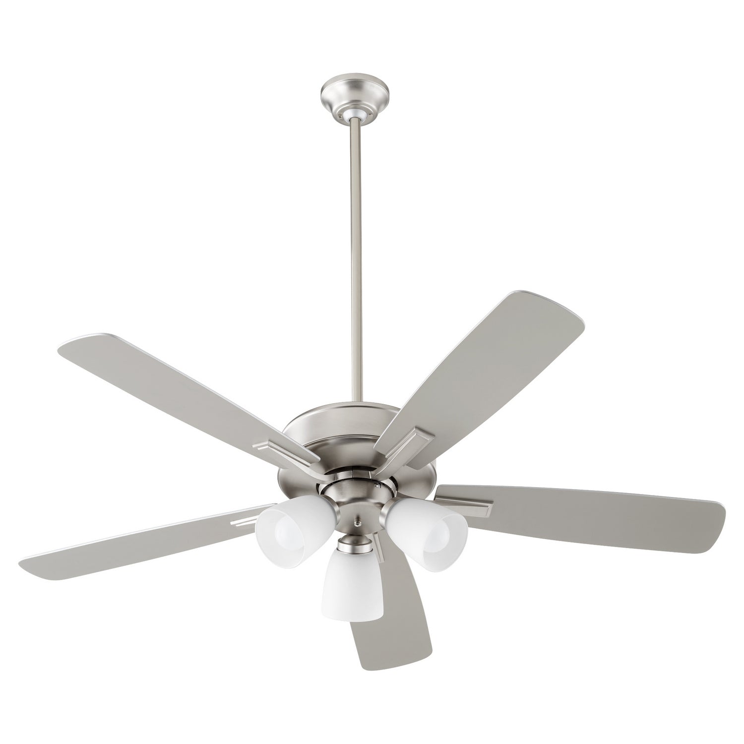 Quorum - 4525-365 - 52"Ceiling Fan - Ovation - Satin Nickel