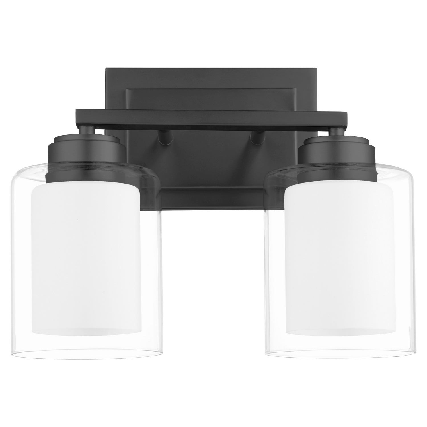 Quorum - 582-2-59 - Two Light Vanity - 582 Vanities - Matte Black