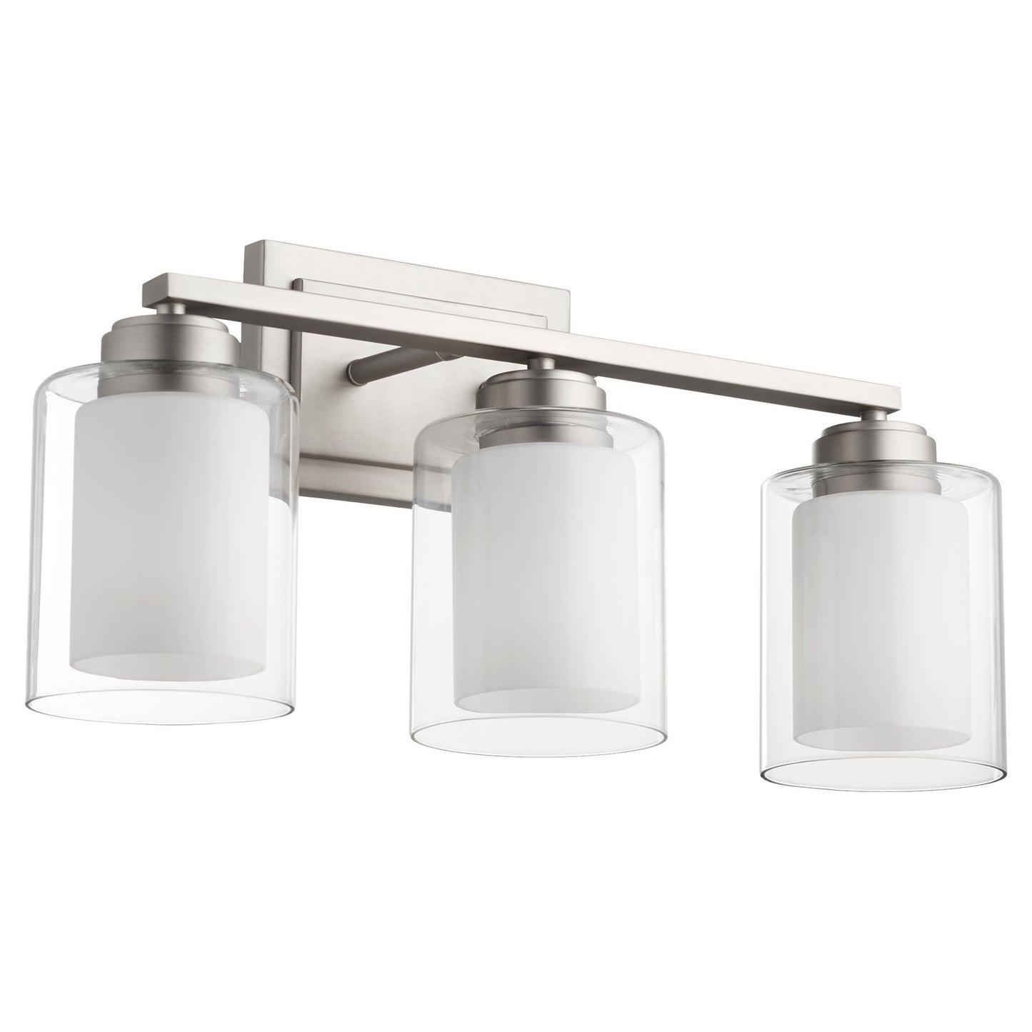 Quorum - 582-3-65 - Three Light Vanity - 582 Vanities - Satin Nickel