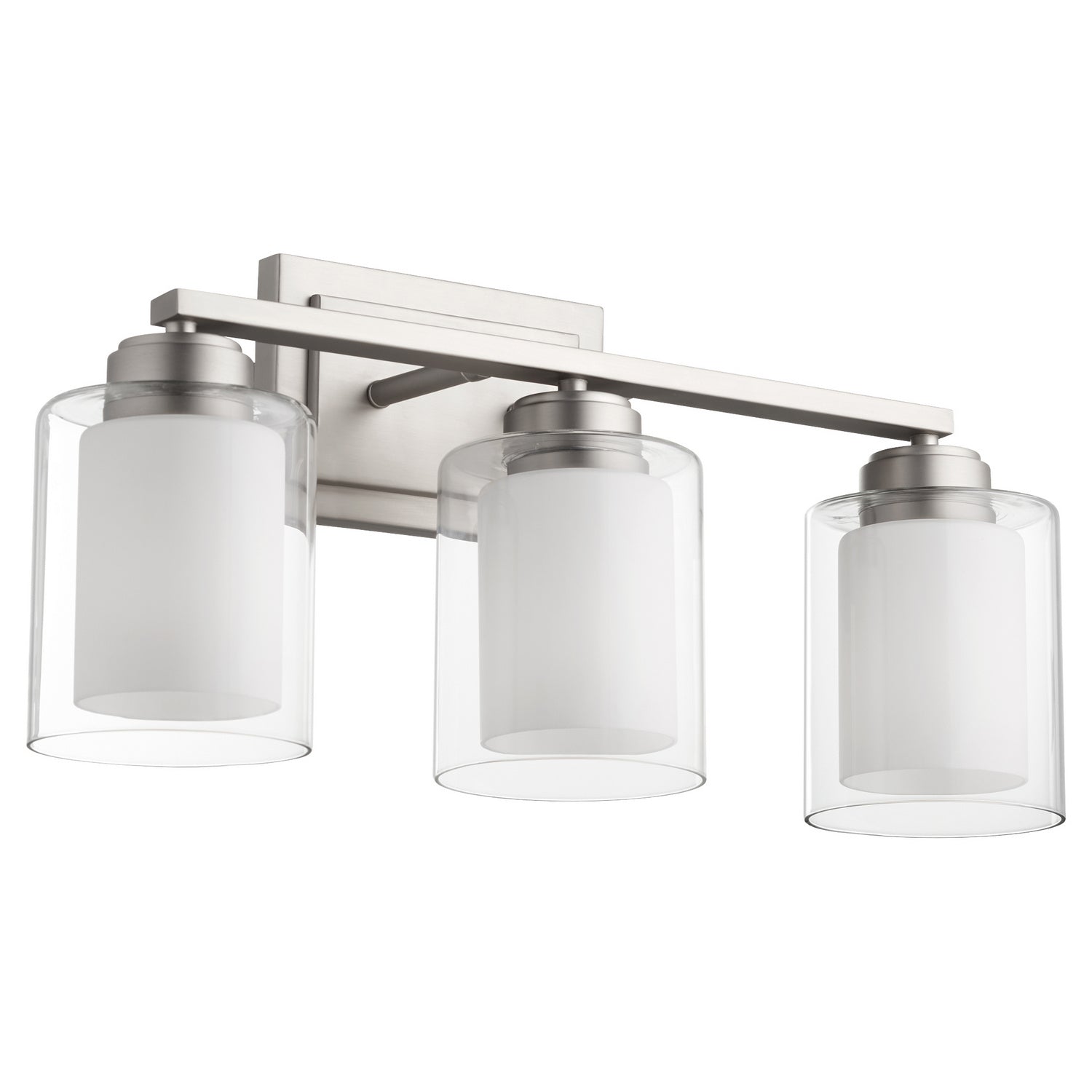 Quorum - 582-3-65 - Three Light Vanity - 582 Vanities - Satin Nickel