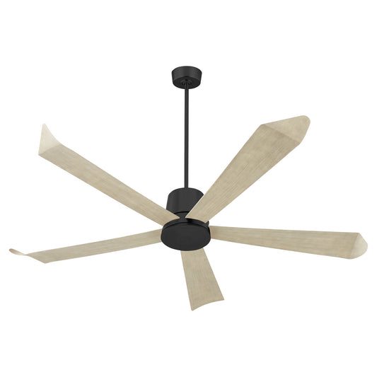 Quorum - 82725-59 - 72"Patio Fan - Rova - Matte Black