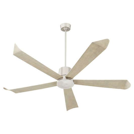 Quorum - 82725-65 - 72"Patio Fan - Rova - Satin Nickel