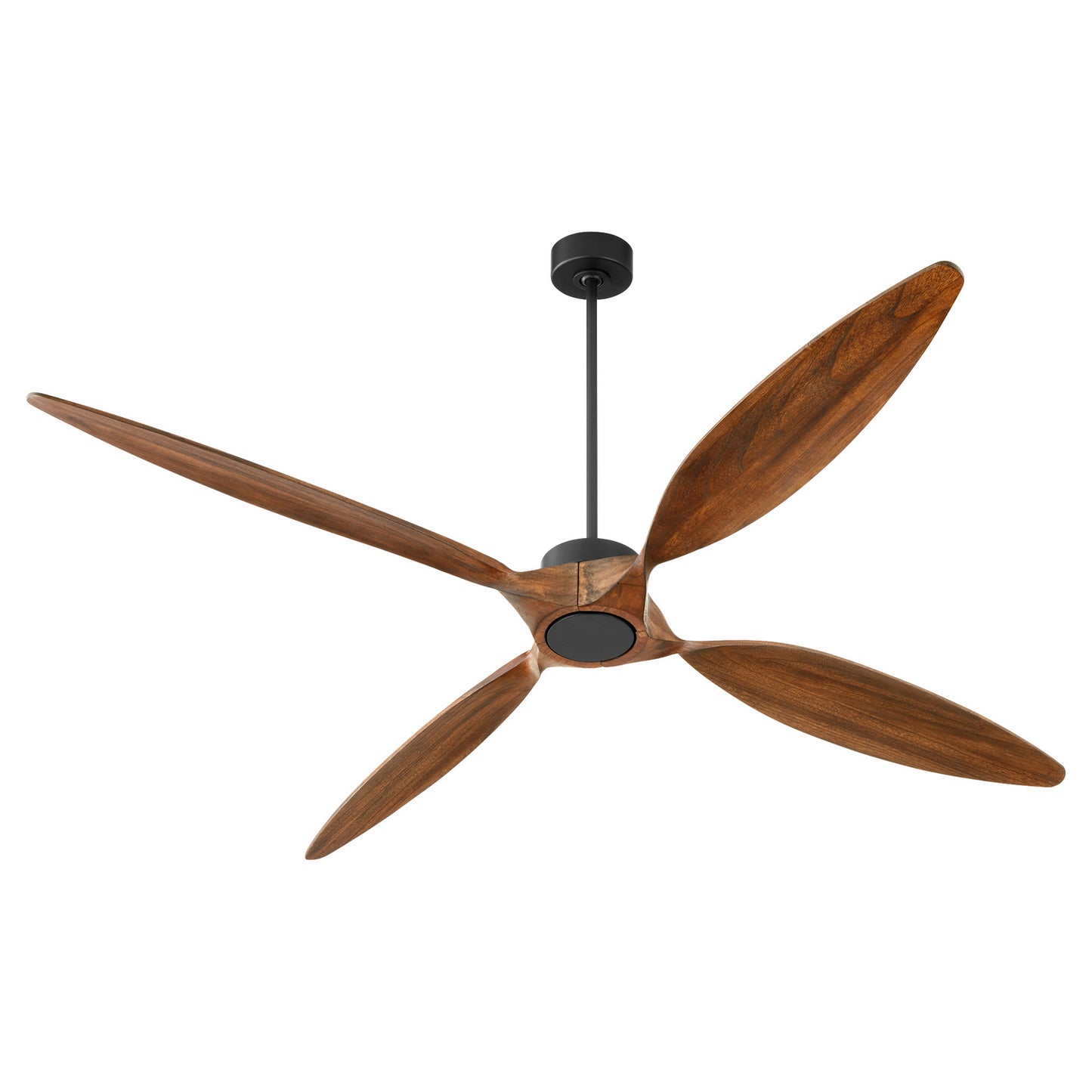 Quorum - 28804-59 - 80"Ceiling Fan - Papillon - Matte Black