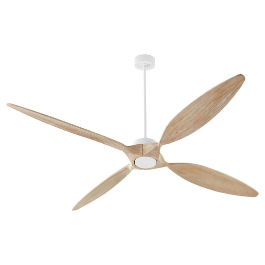 Quorum - 28804-8 - 80"Ceiling Fan - Papillon - Studio White