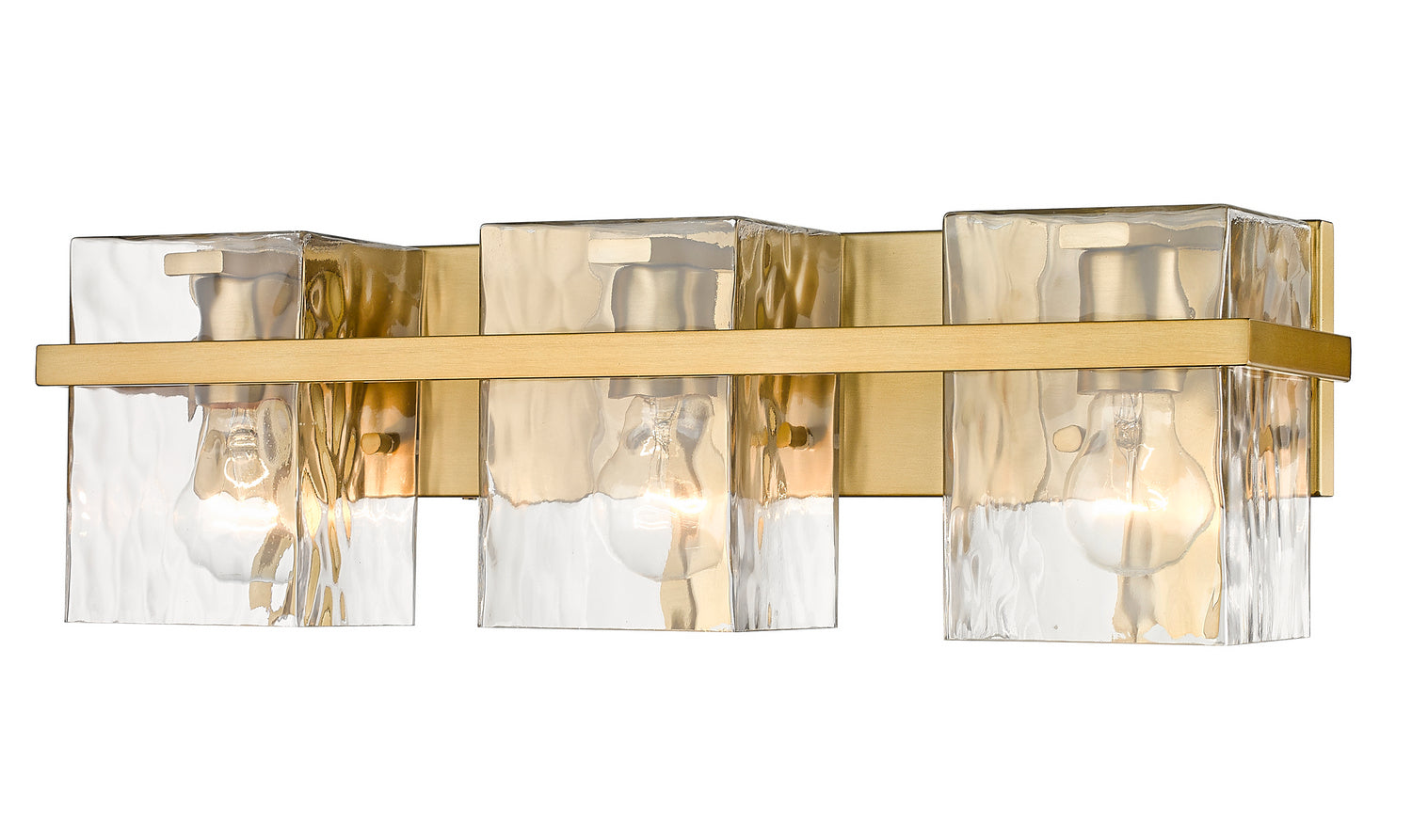 Z-Lite - 1938-3V-MGLD - Three Light Vanity - Bennington - Modern Gold