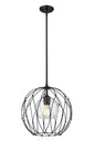 Z-Lite - 1940P16-MB - One Light Pendant - Elle - Matte Black