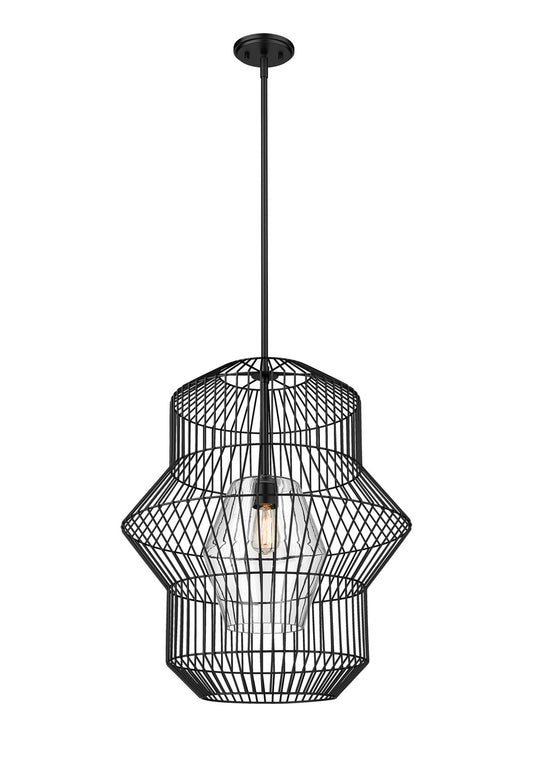 Z-Lite - 1941P24-MB - One Light Pendant - Orsay - Matte Black