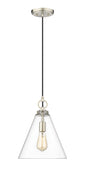 Z-Lite - 3034P11-BN - One Light Pendant - Harper - Brushed Nickel