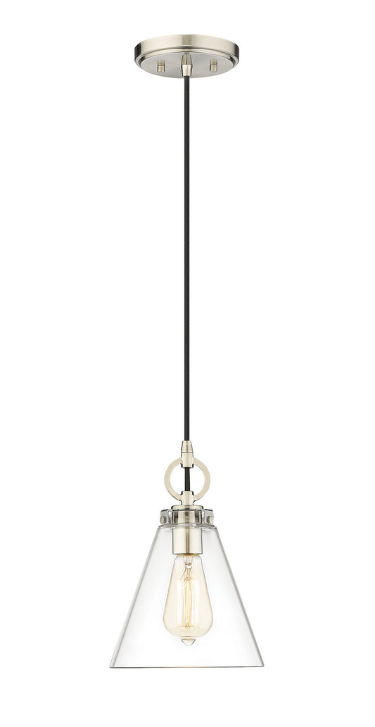 Z-Lite - 3034P8-BN - One Light Pendant - Harper - Brushed Nickel