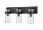 Z-Lite - 3035-3V-MB - Three Light Vanity - Fontaine - Matte Black