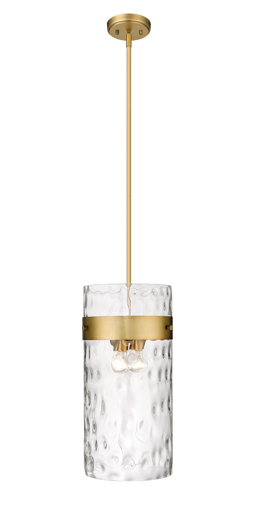 Z-Lite - 3035P12-RB - Four Light Pendant - Fontaine - Rubbed Brass