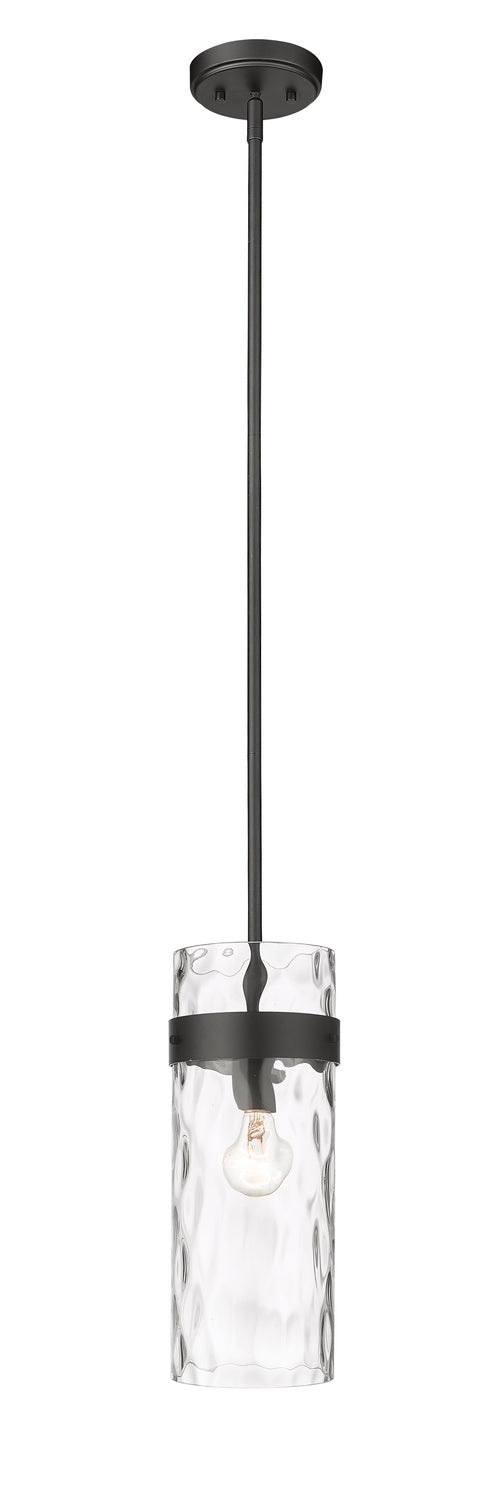 Z-Lite - 3035P6-MB - One Light Pendant - Fontaine - Matte Black