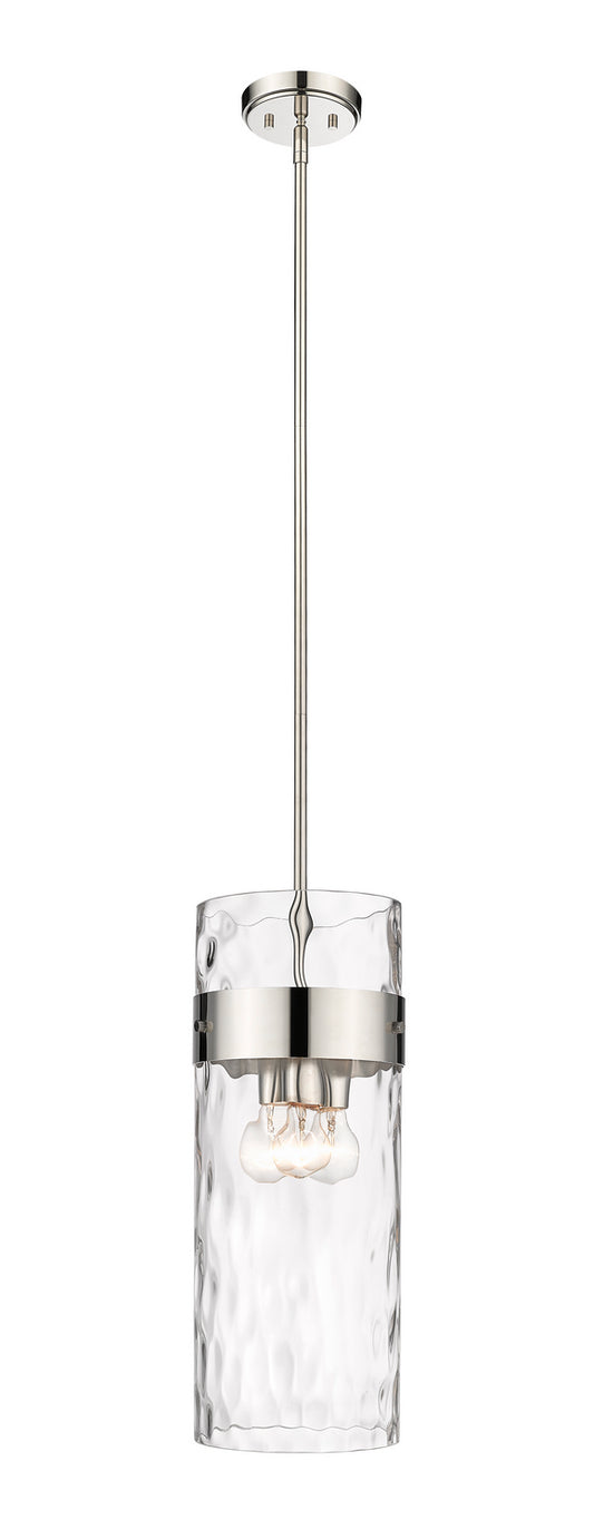 Z-Lite - 3035P9-PN - Three Light Pendant - Fontaine - Polished Nickel