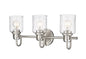 Z-Lite - 340-3V-BN - Three Light Vanity - Kinsley - Brushed Nickel
