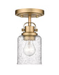 Z-Lite - 340F1-HG - One Light Flush Mount - Kinsley - Heirloom Gold