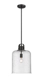 Z-Lite - 340P12-MB - One Light Pendant - Kinsley - Matte Black