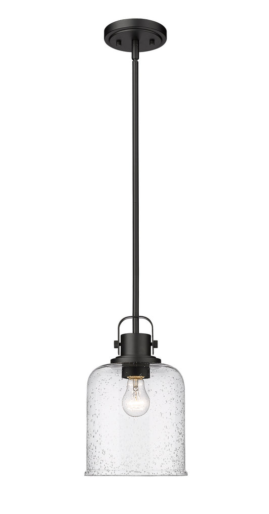 Z-Lite - 340P8-MB - One Light Pendant - Kinsley - Matte Black