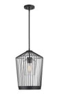 Z-Lite - 342P13-MB - One Light Pendant - Lido - Matte Black