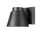 Z-Lite - 544S-BK-LED - LED Outdoor Wall Mount - Asher - Black