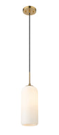 Z-Lite - 732P17-HBR - One Light Pendant - Monty - Heritage Brass