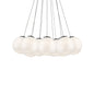 Modern Forms - PD-28812-BK - LED Chandelier - Cosmic - Black