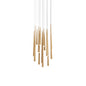 Modern Forms - PD-41815R-AB - LED Pendant - Cascade - Aged Brass