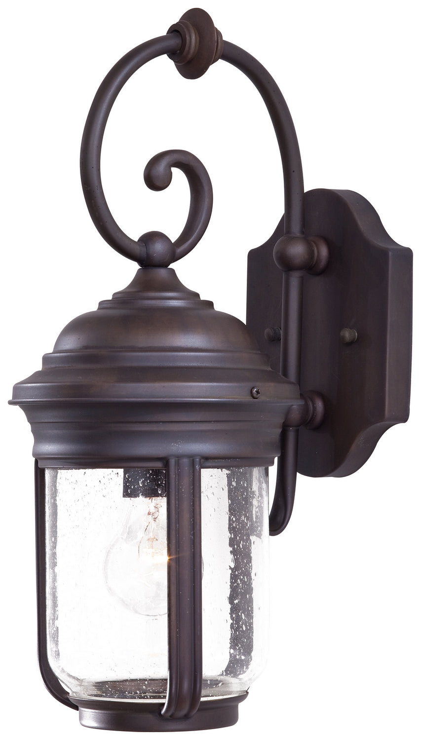 Minka-Lavery - 8817-57 - One Light Wall Mount - Amherst - Roman Bronze