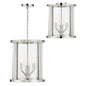 Crystorama - DEV-B8004-PN_CEILING - Four Light Semi Flush Mount - Devon - Polished Nickel