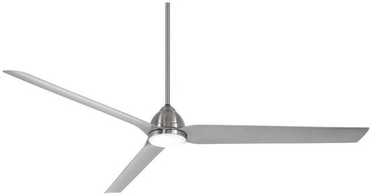 Minka Aire - F754L-BNW - 84"Ceiling Fan - Java Xtreme 84 - Brushed Nickel Wet