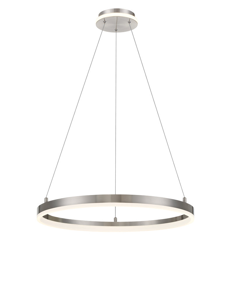 George Kovacs - P1911-084-L - LED Pendant - Recovery - Brushed Nickel