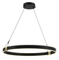 George Kovacs - P5406-689-L - LED Pendant - Recovery X - Coal And Satin Brass