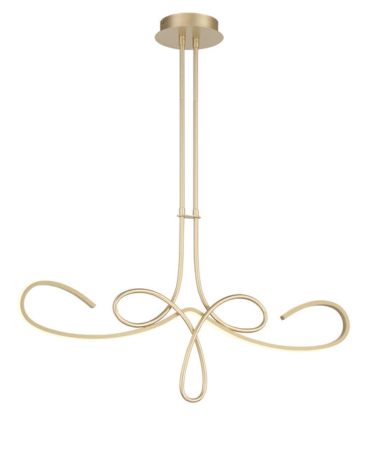 George Kovacs - P5435-697-L - LED Island Pendant - Astor - Soft Gold