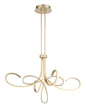 George Kovacs - P5436-697-L - LED Chandelier - Astor - Soft Gold