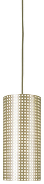 George Kovacs - P5746-695 - One Light Mini Pendant - Grid - Soft Rass